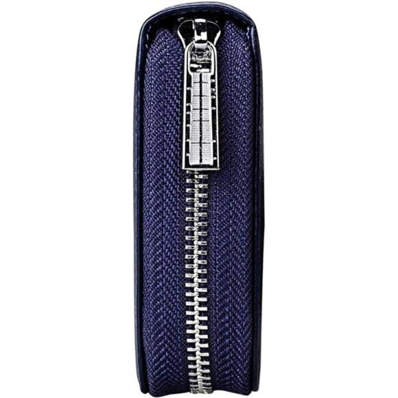 36 Slots RFID Blocking Card Holder Large Long Leather Zipper Organizer Accordion - Picture 4 of 7